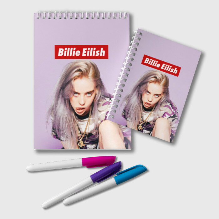 Блокнот Billie Eilish фото