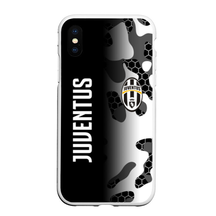 Чехол для iPhone XS Max матовый JUVENTUS фото