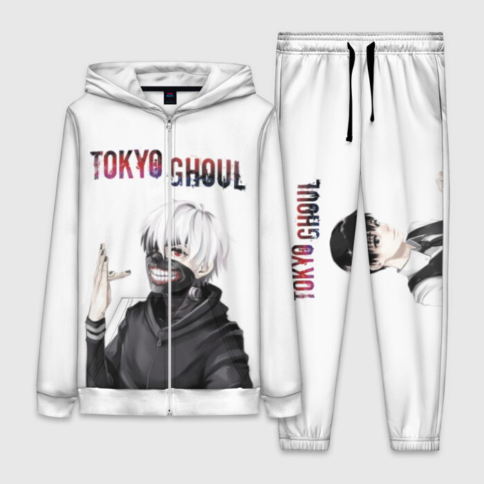 Женский костюм 3D Kaneki Ken в профиль фото