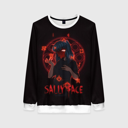 Женский свитшот 3D Sally Face фото