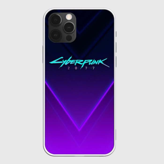 Чехол для iPhone 12 Pro Max CYBERPUNK 2077 фото