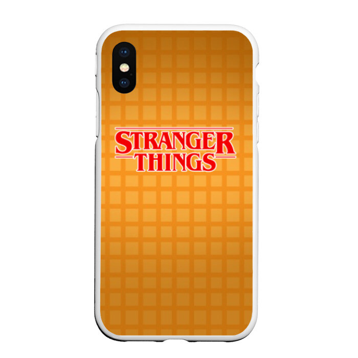 Чехол для iPhone XS Max матовый STRANGER THINGS фото