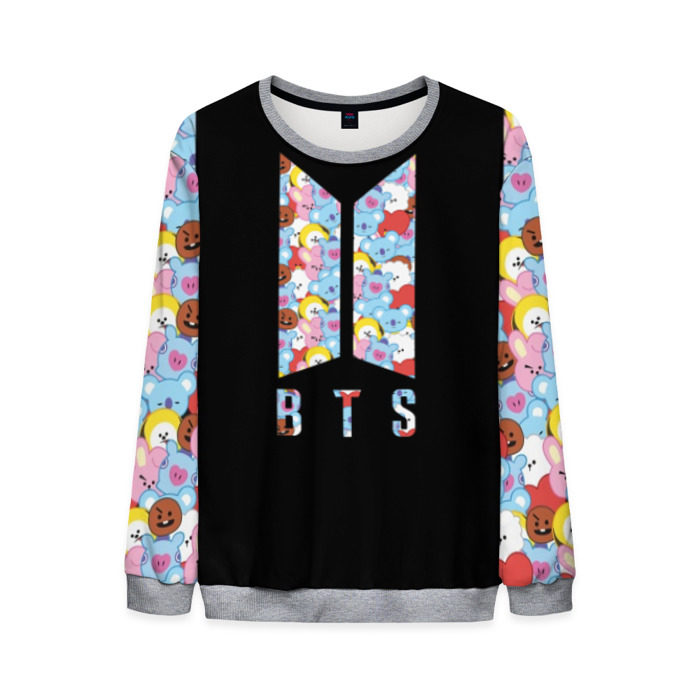 Мужской свитшот 3D BTS BT21 фото