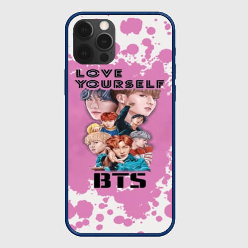 Чехол для iPhone 12 Pro Max Bts Army Art фото