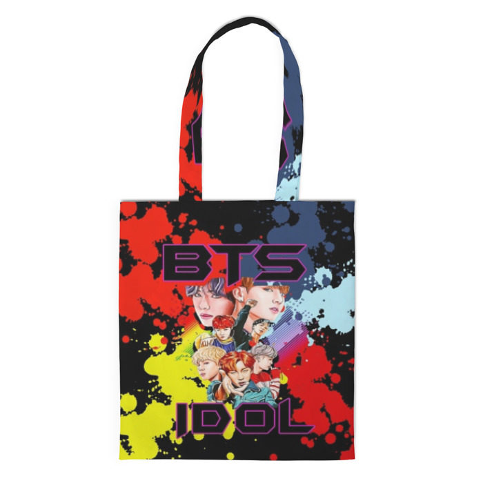 Сумка 3D повседневная BTS Pop art фото