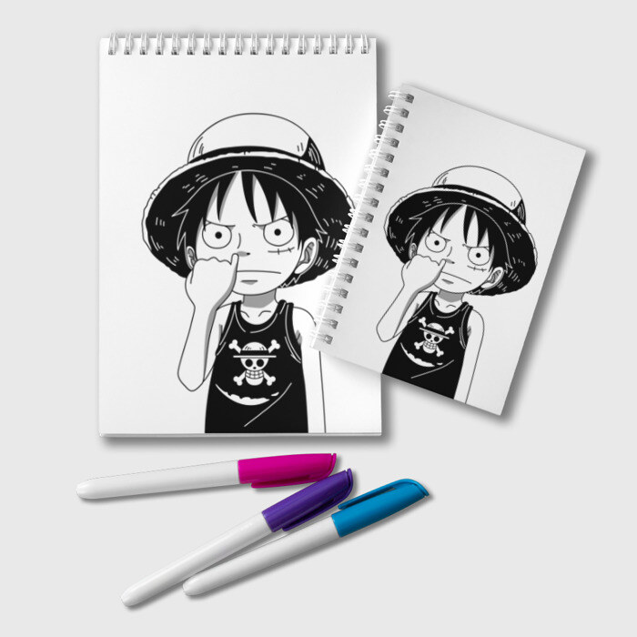 Блокнот One Piece фото