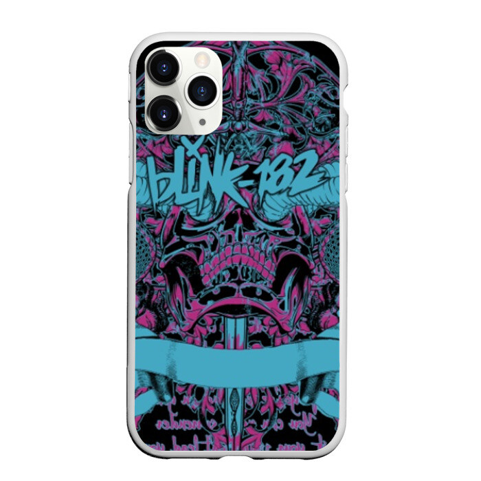 Чехол для iPhone 11 Pro матовый Blink 182 фото