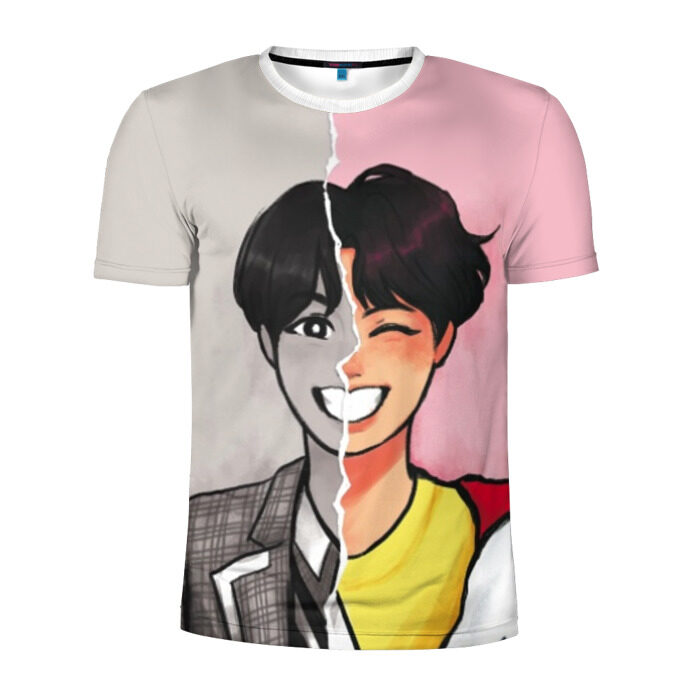Мужская футболка 3D спортивная K-Pop фото