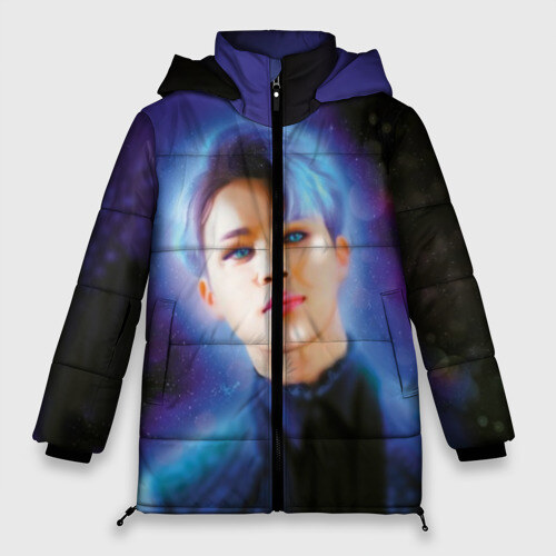 Женская зимняя куртка 3D BTS фото