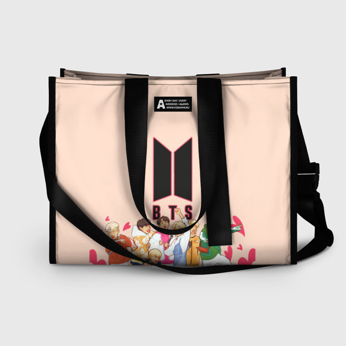 Сумка-шоппер 3D BTS фото
