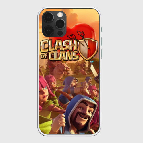Чехол для iPhone 12 Pro Max Clash of Clans фото