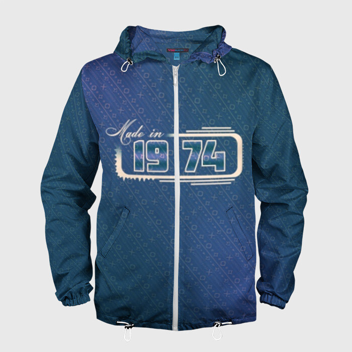 Мужская ветровка 3D Made in 1974 фото