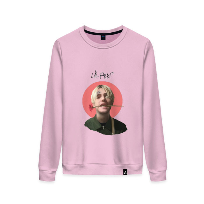 Женский свитшот хлопок LiL PEEP фото
