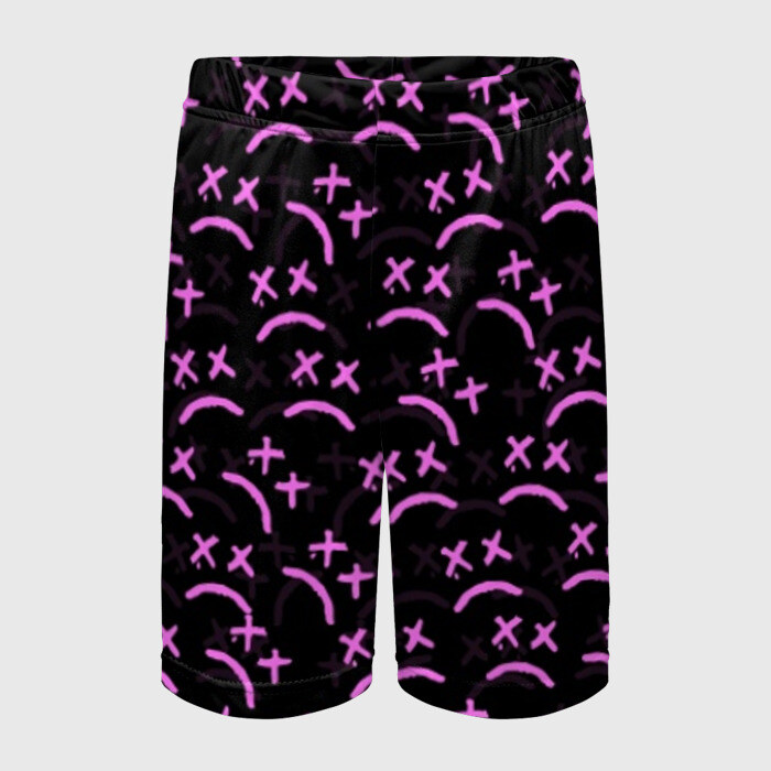 Детские спортивные шорты 3D LIL PEEP фото