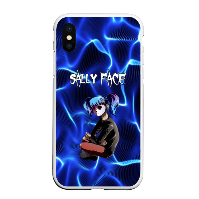 Чехол для iPhone XS Max матовый SALLY FACE фото