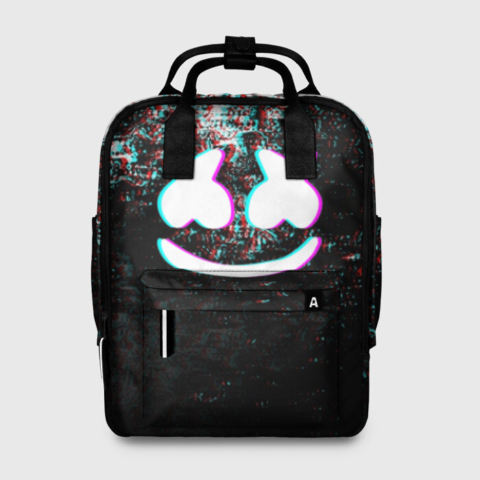 Женский рюкзак 3D MARSHMELLO GLITCH фото