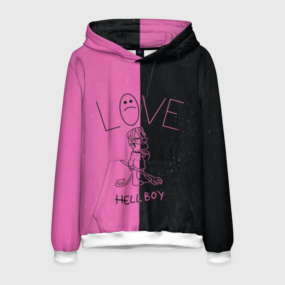 Мужская толстовка 3D Lil Peep фото