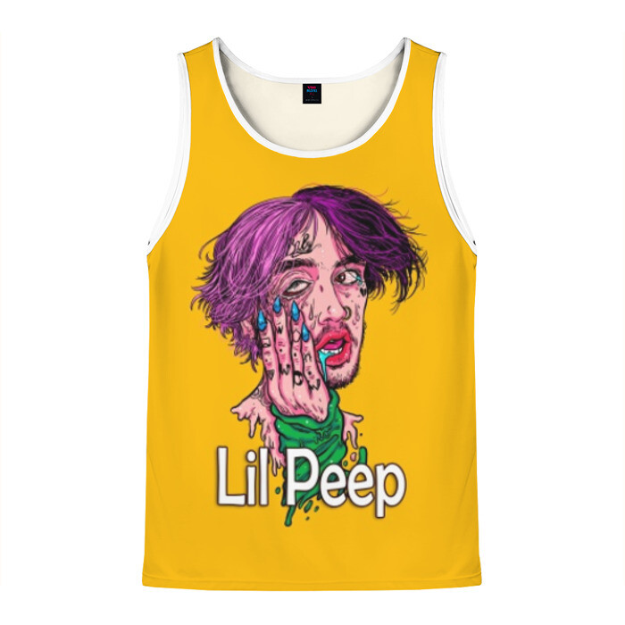 Мужская майка 3D Lil Peep фото