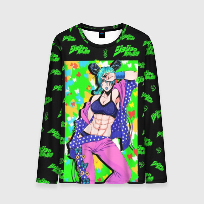 Мужской лонгслив 3D JoJo фото
