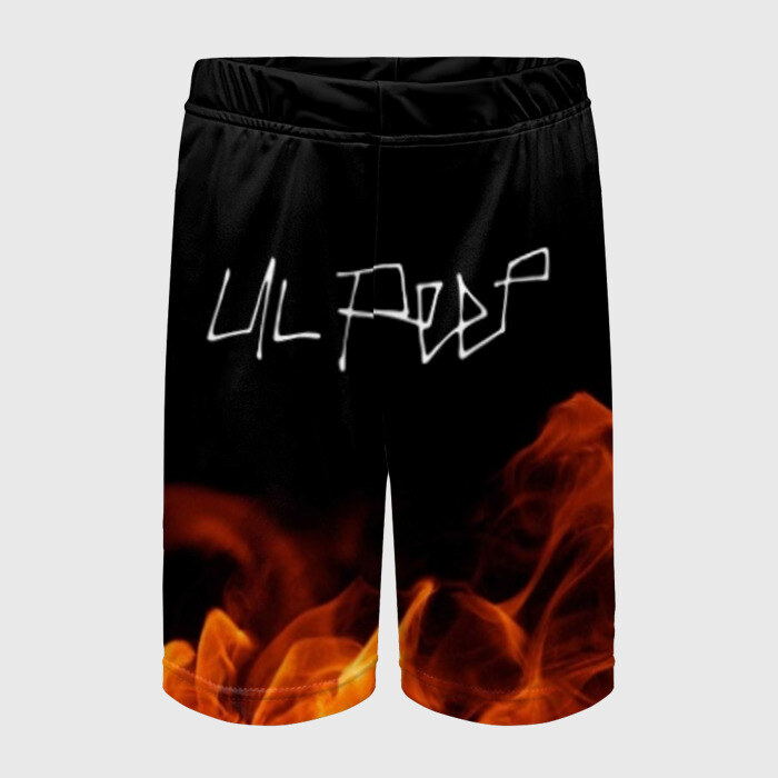 Детские спортивные шорты 3D LIL PEEP фото