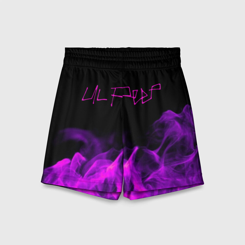 Детские спортивные шорты 3D LIL PEEP фото