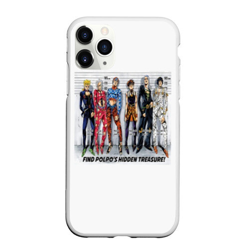Чехол для iPhone 11 Pro матовый JoJo Bizarre Adventure фото