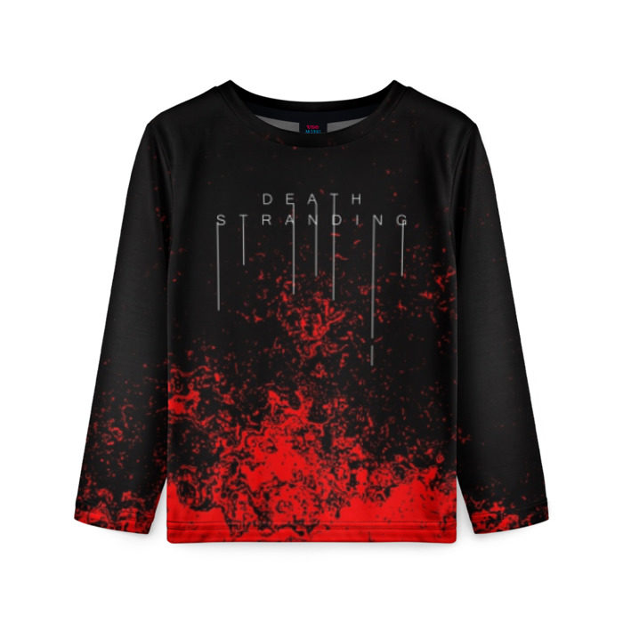 Детский лонгслив 3D DEATH STRANDING фото