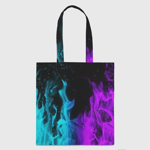 Шоппер 3D ПЛАМЯ | НЕОНОВЫЙ ОГОНЬ фото