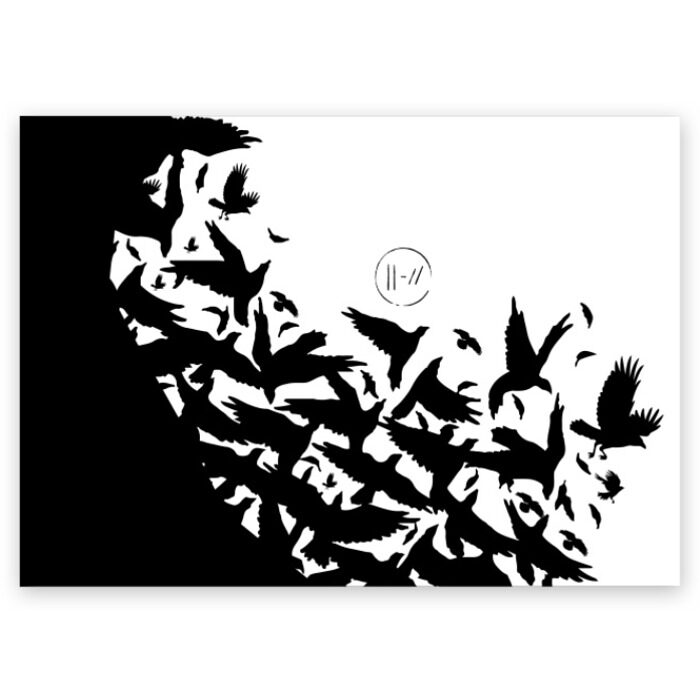 Поздравительная открытка TWENTY ONE PILOTS фото