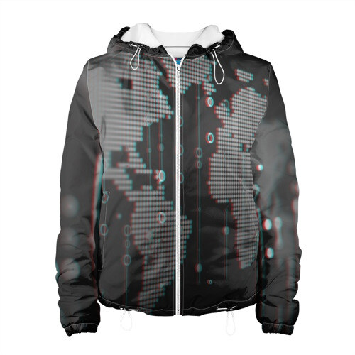 Женская куртка 3D ПРОГРАММИСТ фото