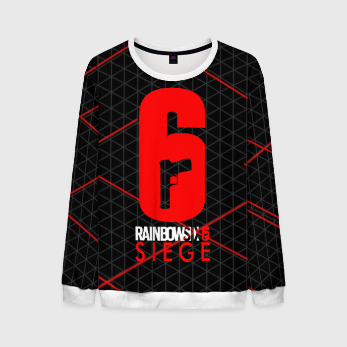 Мужской свитшот 3D RAINBOW SIX | SIEGE фото