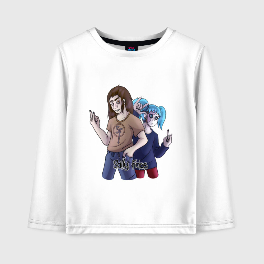 Детский лонгслив хлопок Sally Face фото