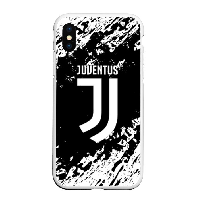 Чехол для iPhone XS Max матовый JUVENTUS фото