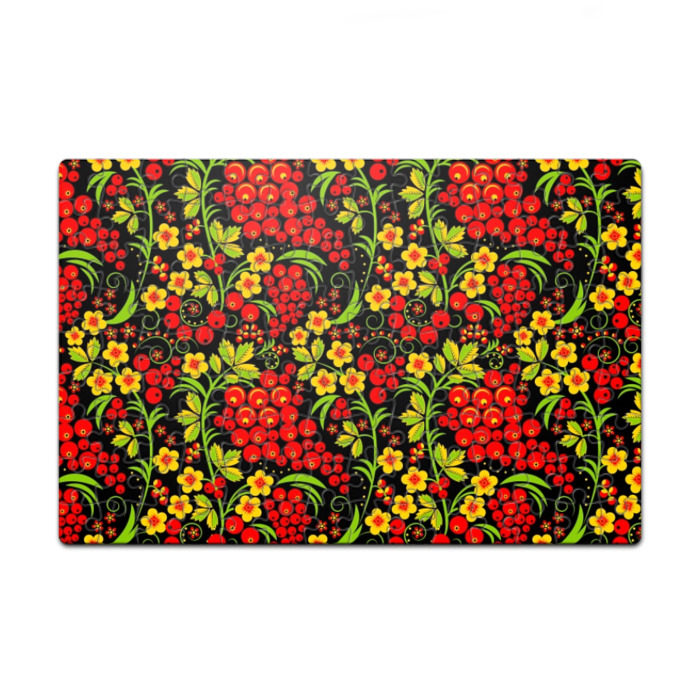 Пазл магнитный 126 элементов Хохлома фото