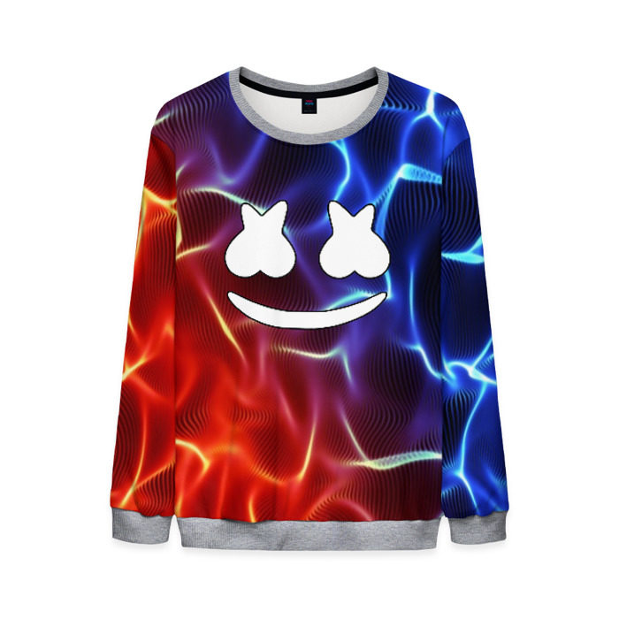 Мужской свитшот 3D Marshmello Thunder фото
