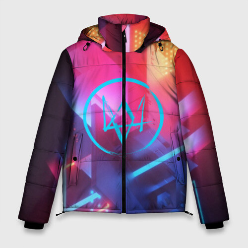 Мужская зимняя куртка 3D WATCH DOGS фото