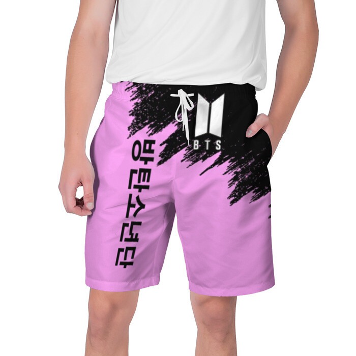 Мужские шорты 3D BTS фото