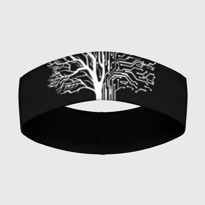 Повязка на голову 3D DIGITAL TREE   КИБЕР ДЕРЕВО фото