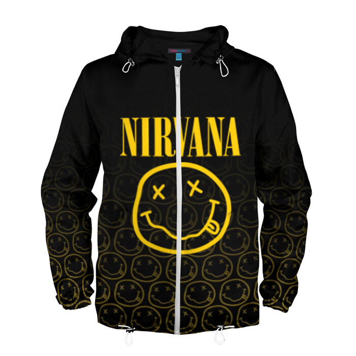 Мужская ветровка 3D NIRVANA фото