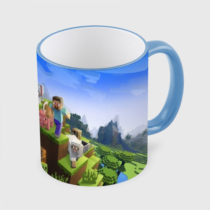 Кружка с полной запечаткой MINECRAFT фото