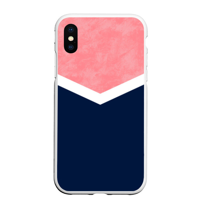 Чехол для iPhone XS Max матовый Простота фото