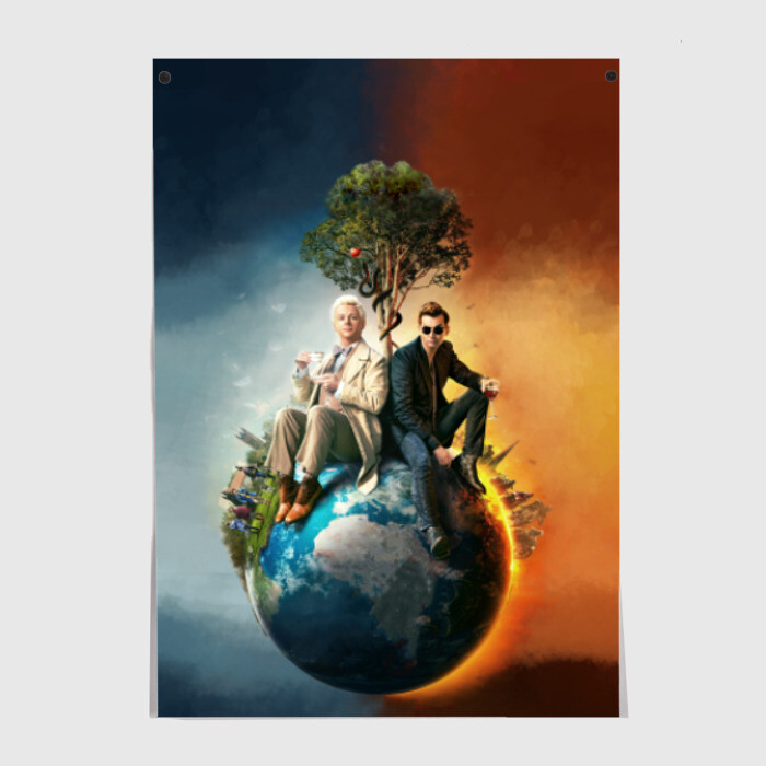 Постер Good Omens фото