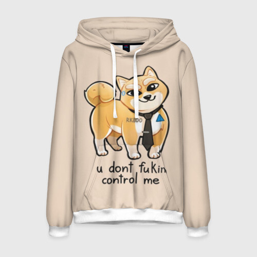 Мужская толстовка 3D FUKIN CONTROL фото