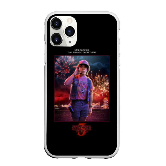 Чехол для iPhone 11 Pro матовый Dustin Stranger Things 3 фото