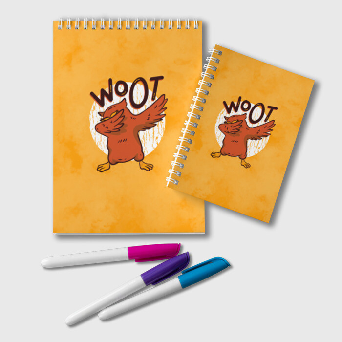 Блокнот Сова Dab фото