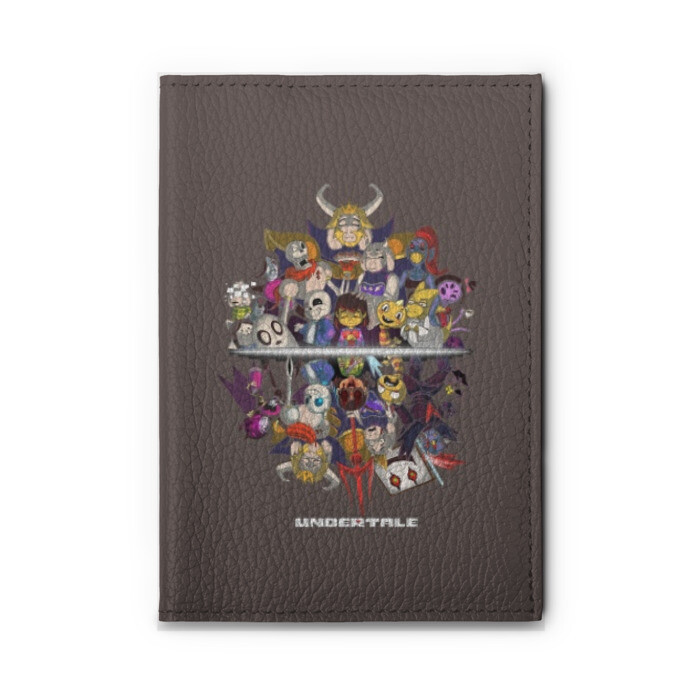 Обложка для автодокументов Undertale  фото