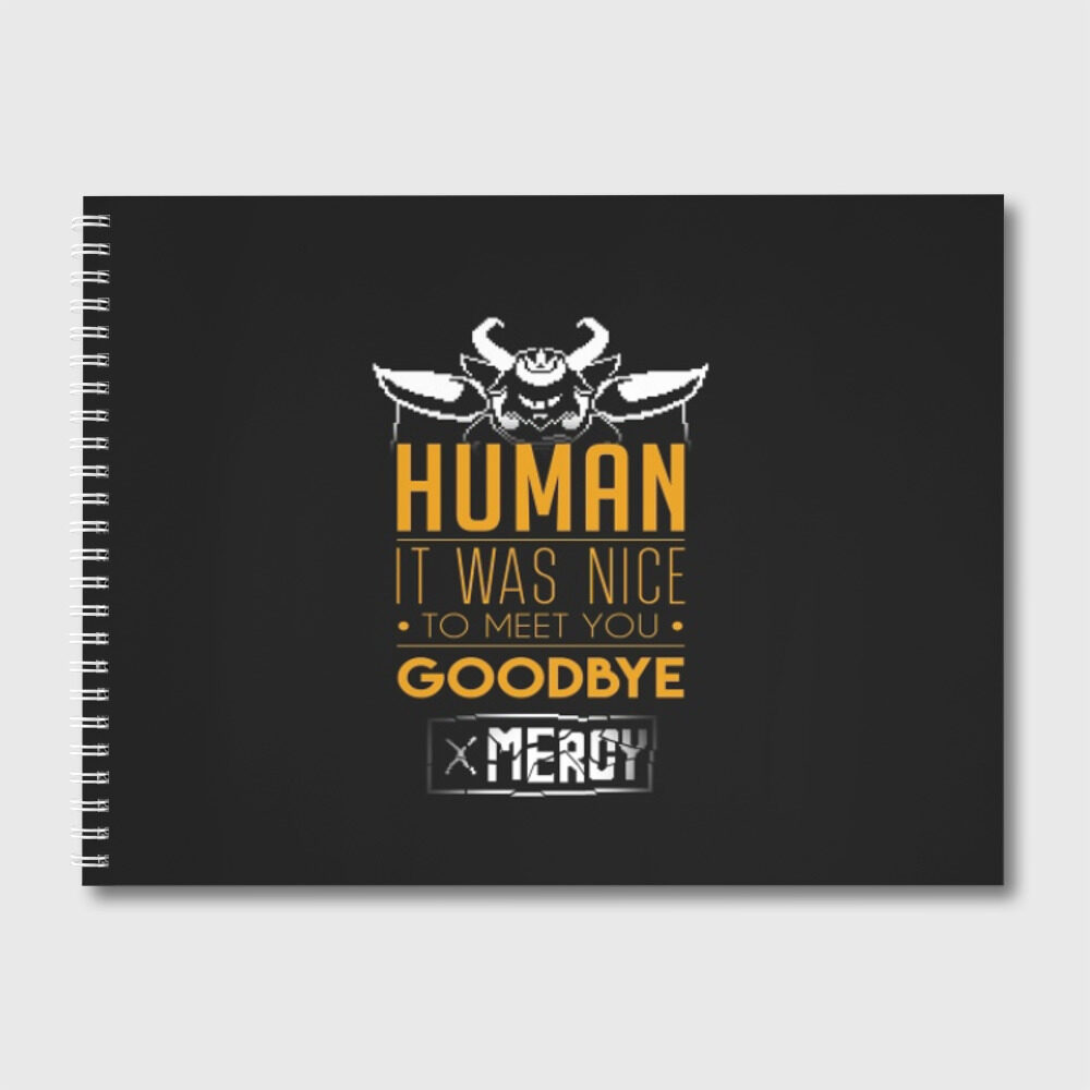 Альбом для рисования Undertale фото