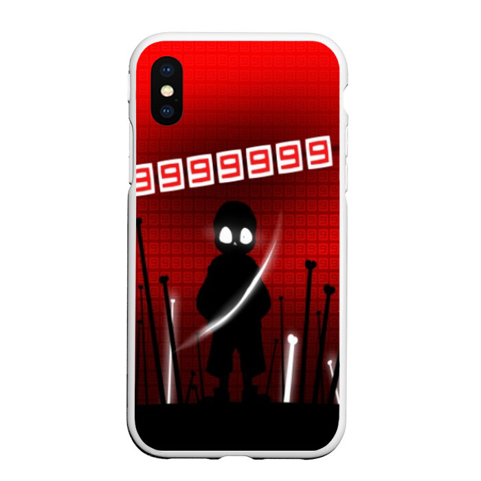 Чехол для iPhone XS Max матовый Undertale фото