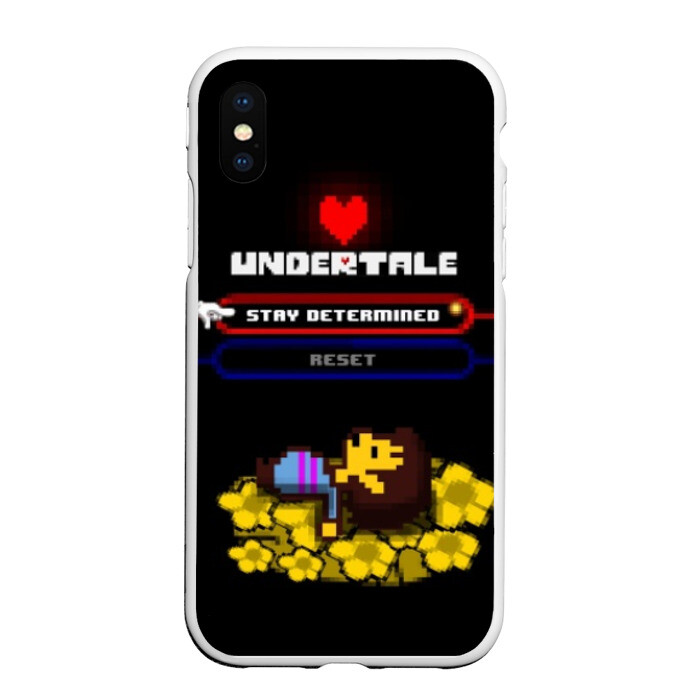 Чехол для iPhone XS Max матовый Undertale фото