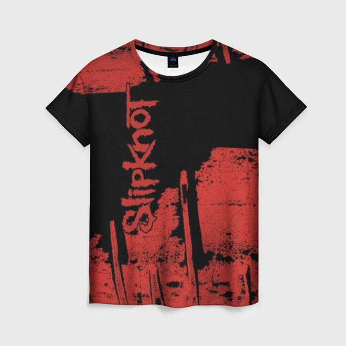 Женская футболка 3D Slipknot фото